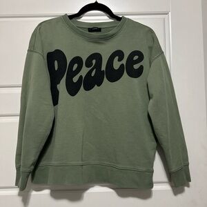 J. Crew Sage Green Sweatshirt